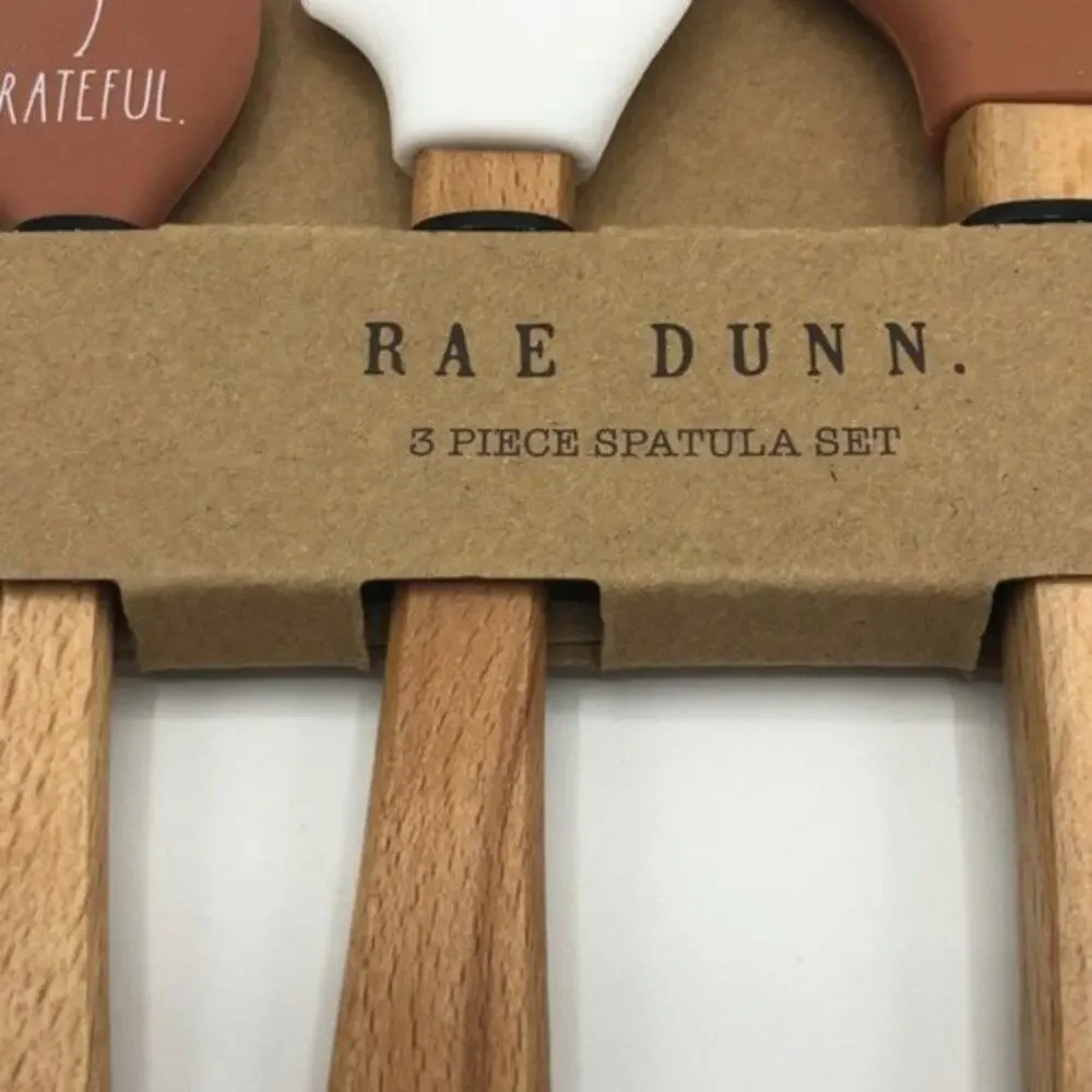 Rae Dunn 3 Piece Spatula Set